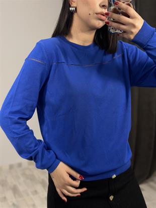 830 BISIKLET YAKA AJURLU TRIKO