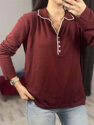 850 POLO YAKA DUGMELI TRIKO
