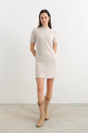 90810 YUMUSAK MINI ELBISE