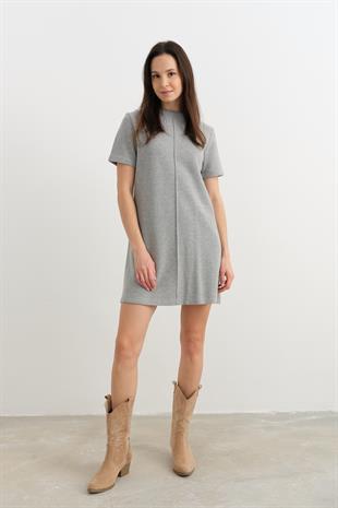 90810 YUMUSAK MINI ELBISE