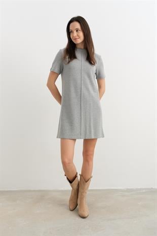 90810 YUMUSAK MINI ELBISE