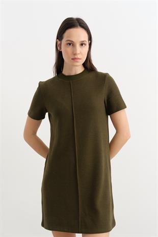 90810 YUMUSAK MINI ELBISE