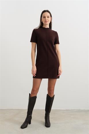 90810 YUMUSAK MINI ELBISE