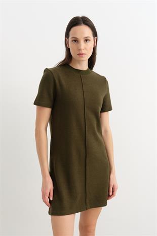 90810 YUMUSAK MINI ELBISE