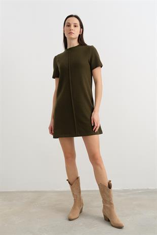 90810 YUMUSAK MINI ELBISE