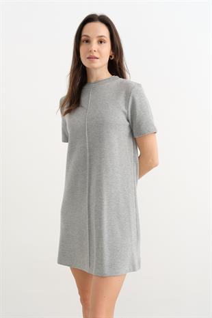 90810 YUMUSAK MINI ELBISE