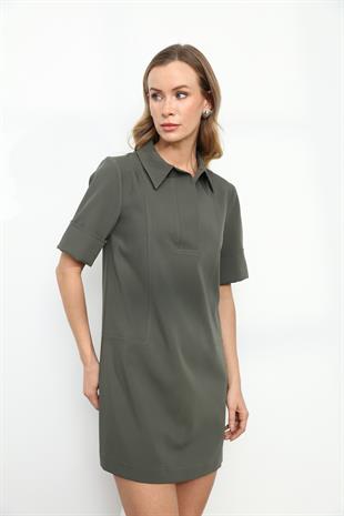 90912 POLO YAKA ELBISE