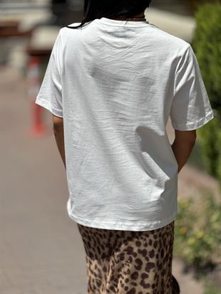 9382 CICEK ISLEMELI TSHIRT