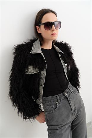 99444 CEBI TAS DETAYLI SACAKLI CEKET