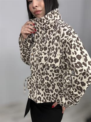 99481 LEOPAR DESENLI CEKET