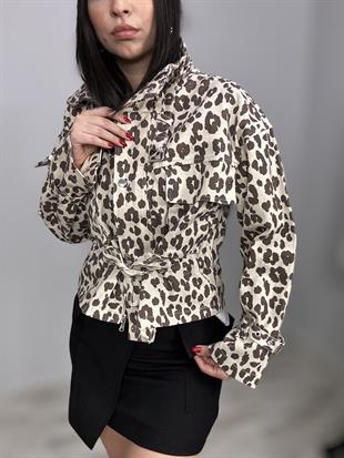 99481 LEOPAR DESENLI CEKET