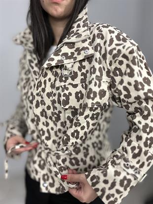 99481 LEOPAR DESENLI CEKET