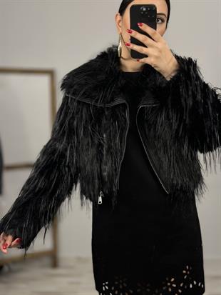 995502 YANDAN FERMUARLI SACAKLI CEKET