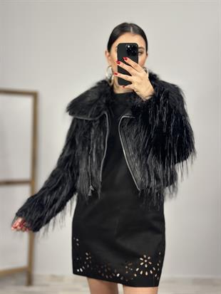 995502 YANDAN FERMUARLI SACAKLI CEKET