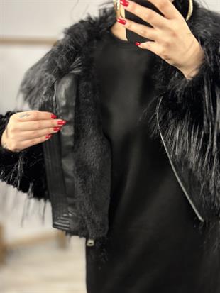 995502 YANDAN FERMUARLI SACAKLI CEKET