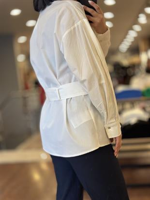 ZR BELI BAGLAMALI GOMLEK