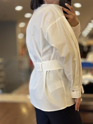 ZR BELI BAGLAMALI GOMLEK