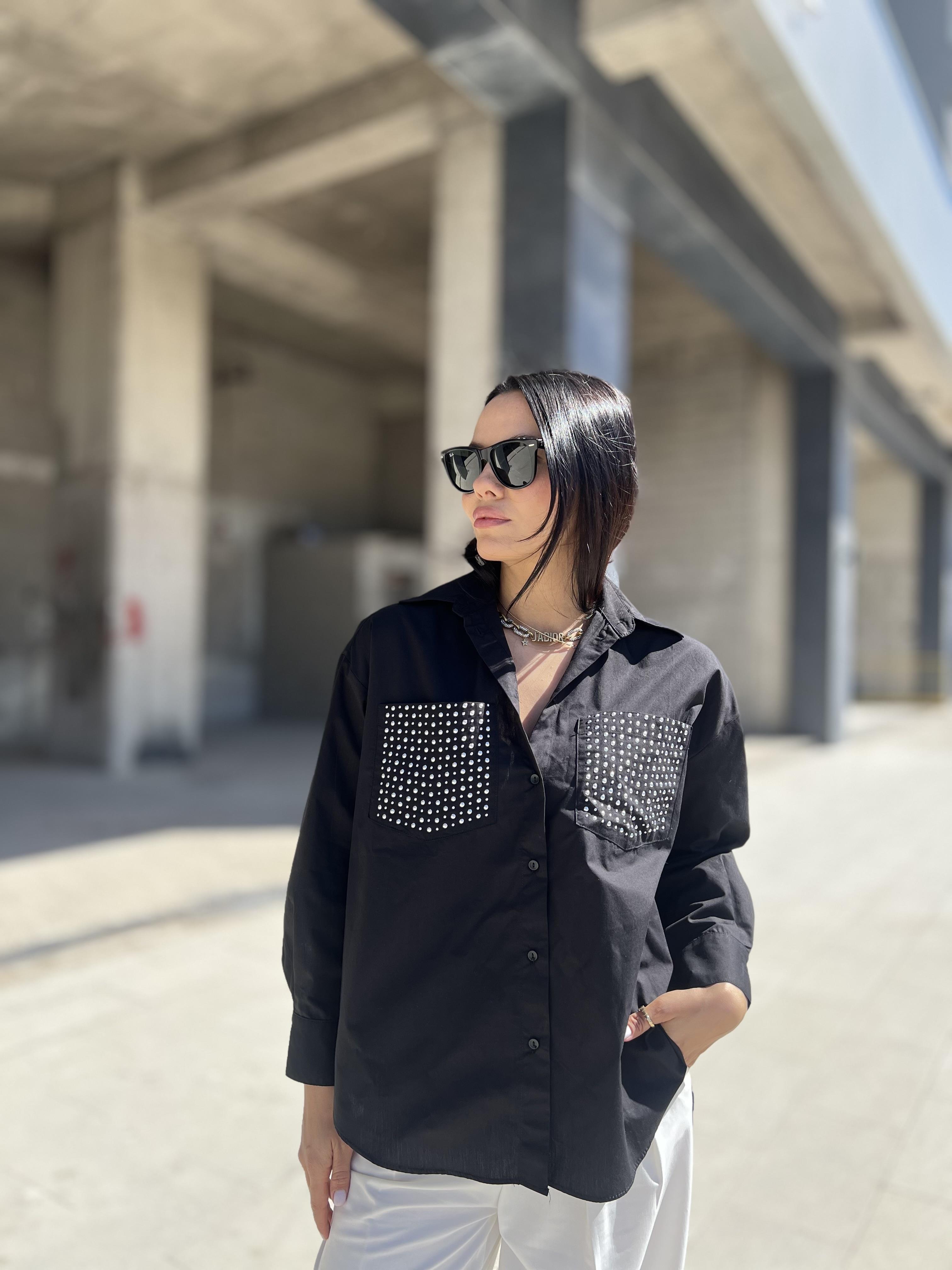 0044 CEPLERI DROPLU GOMLEK