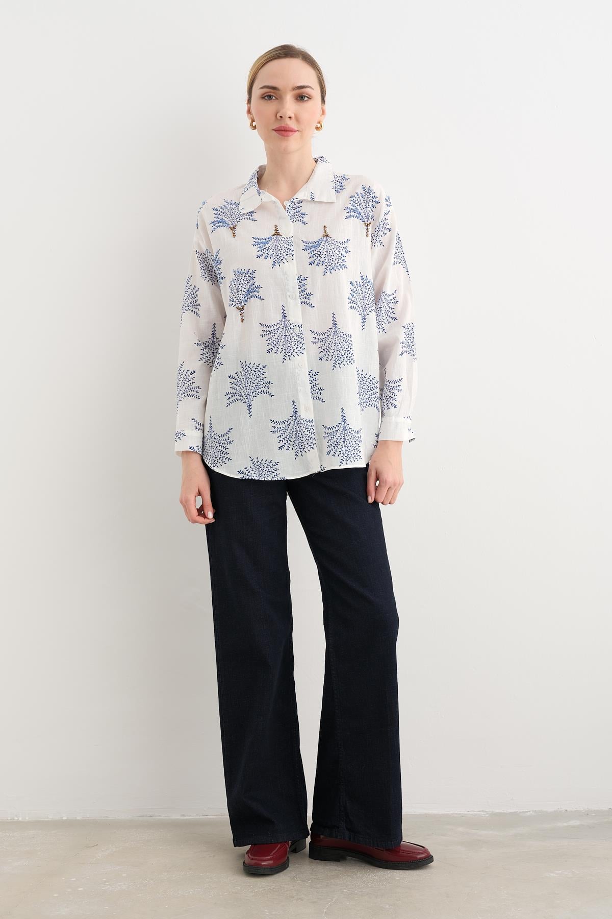 0108 TAS ISLEMELI GOMLEK