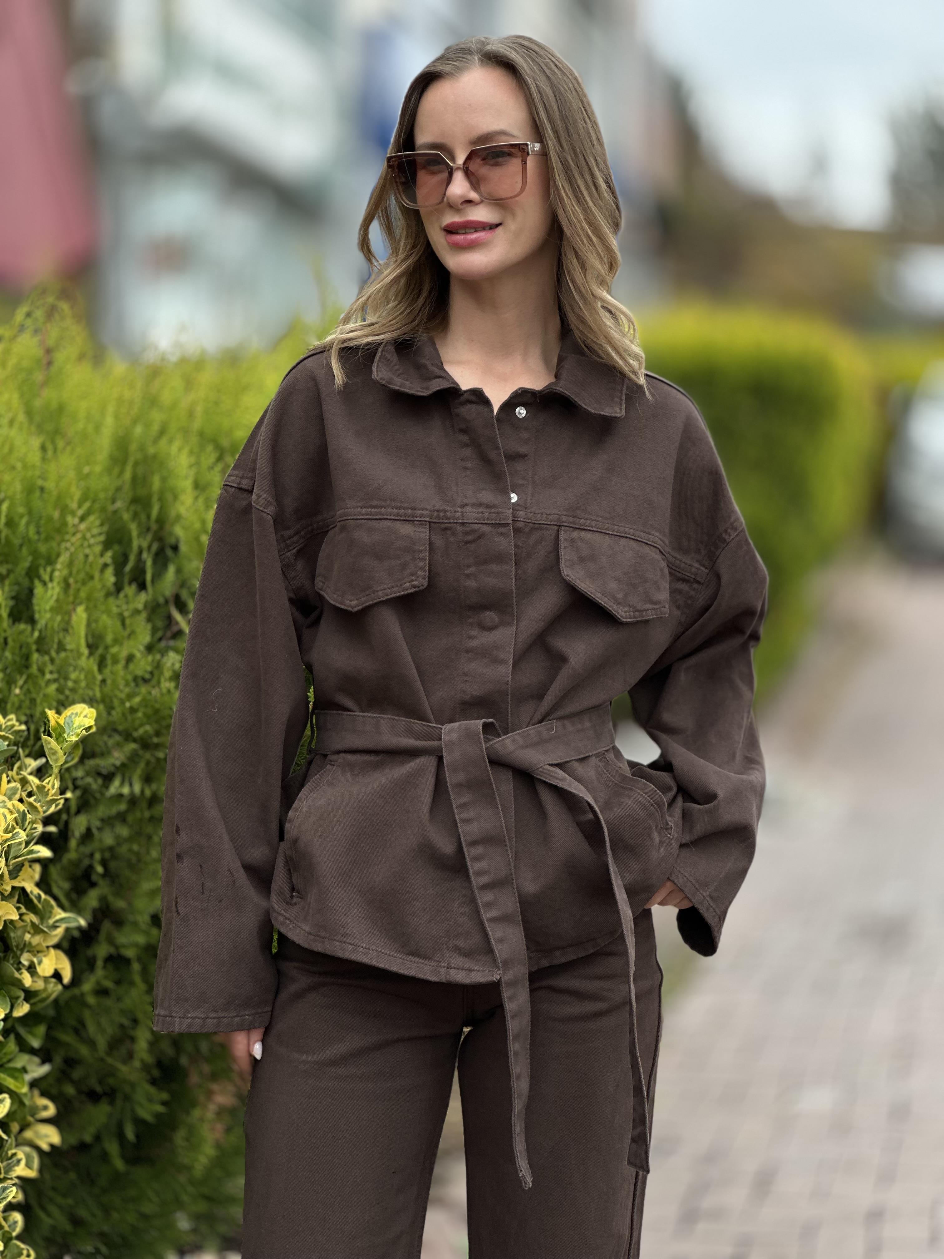 0274 PATLI YAKA DENIM GOMLEK