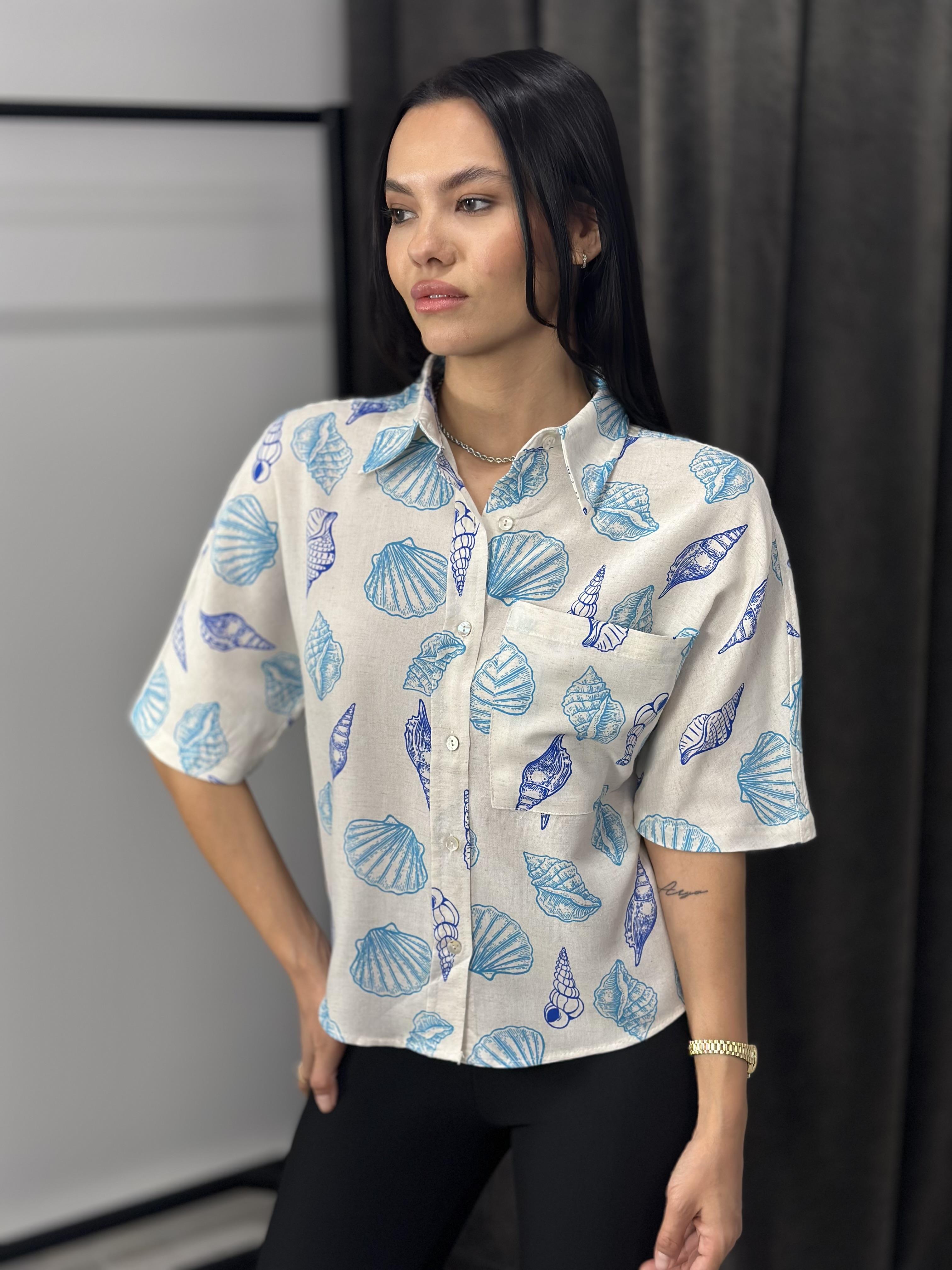 16277 DENIZ KABUKLU GOMLEK