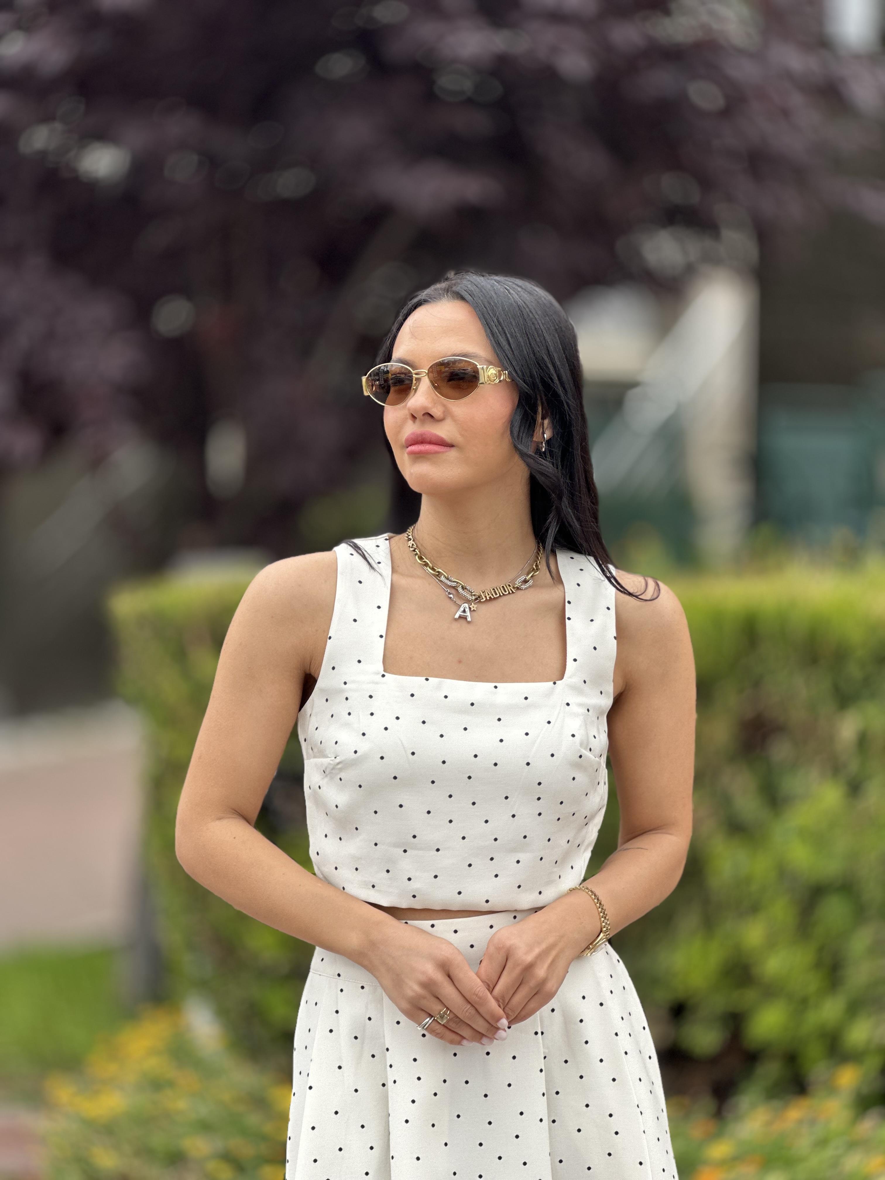 16318 PUANTIYE DESENLI CROP