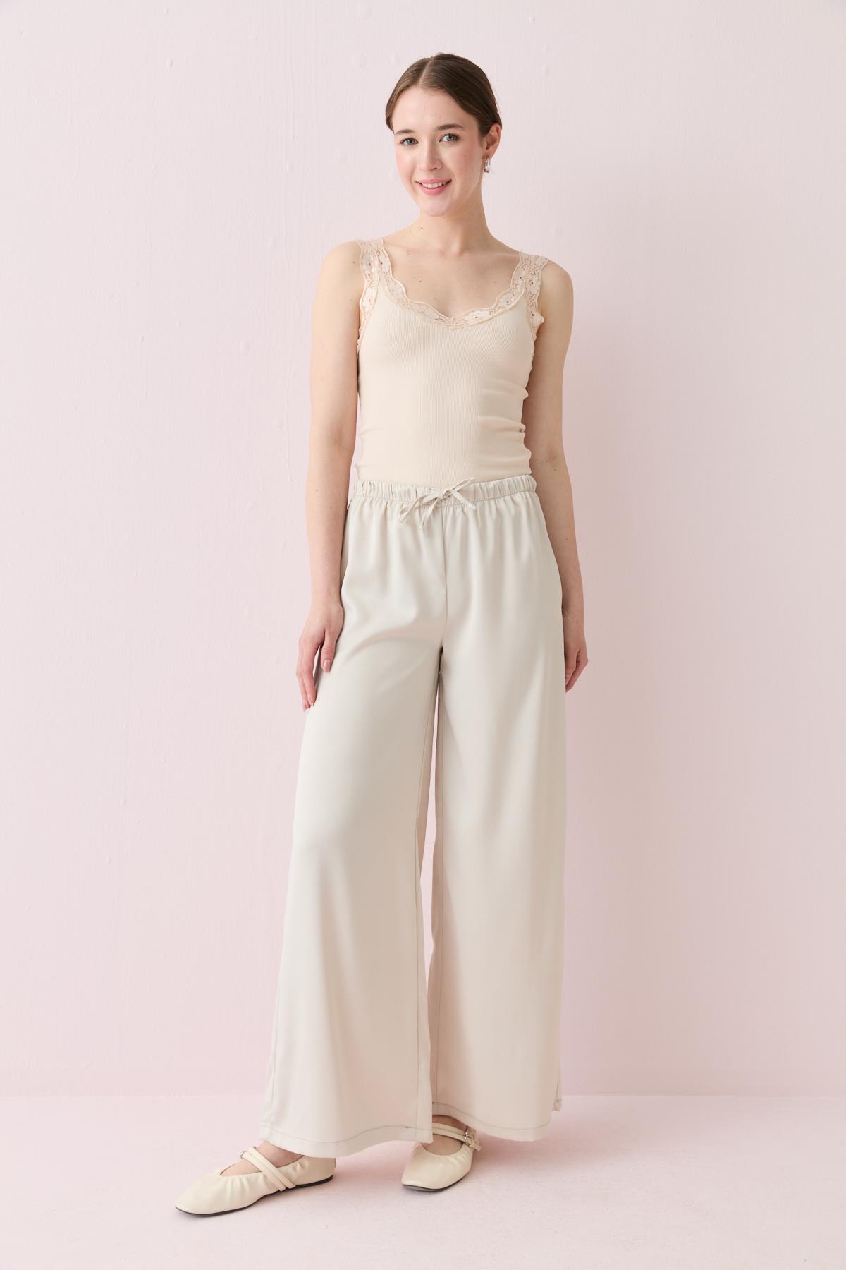 16662 SATEN PANTOLON