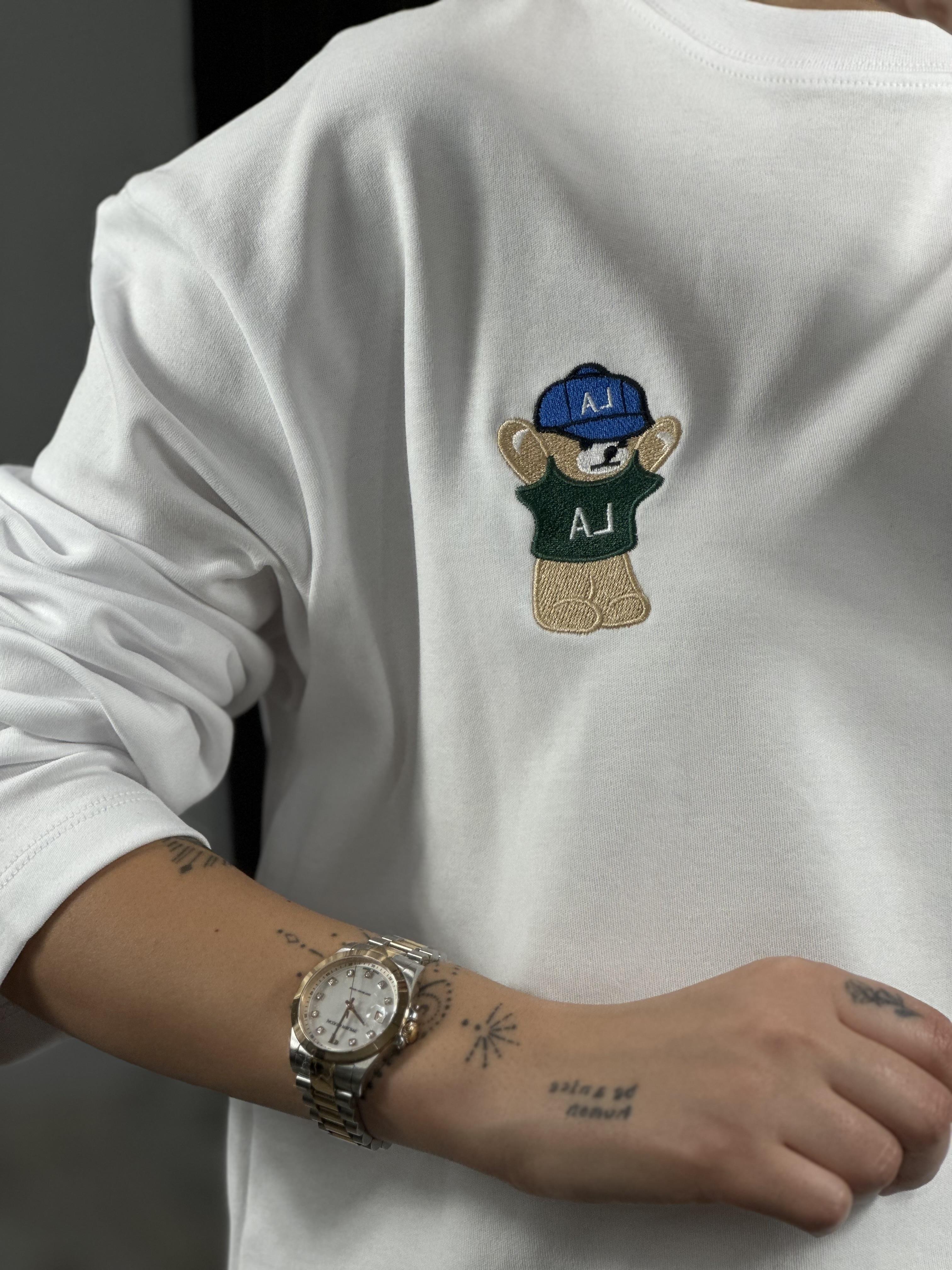 241133 AYICIKLI NAKISLI TSHIRT