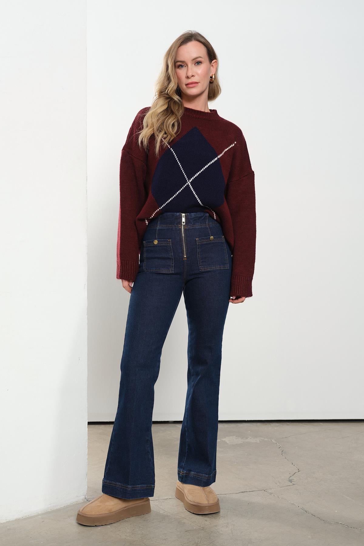 24454 ONDEN CEPLI WIDE LEG PANTOLON