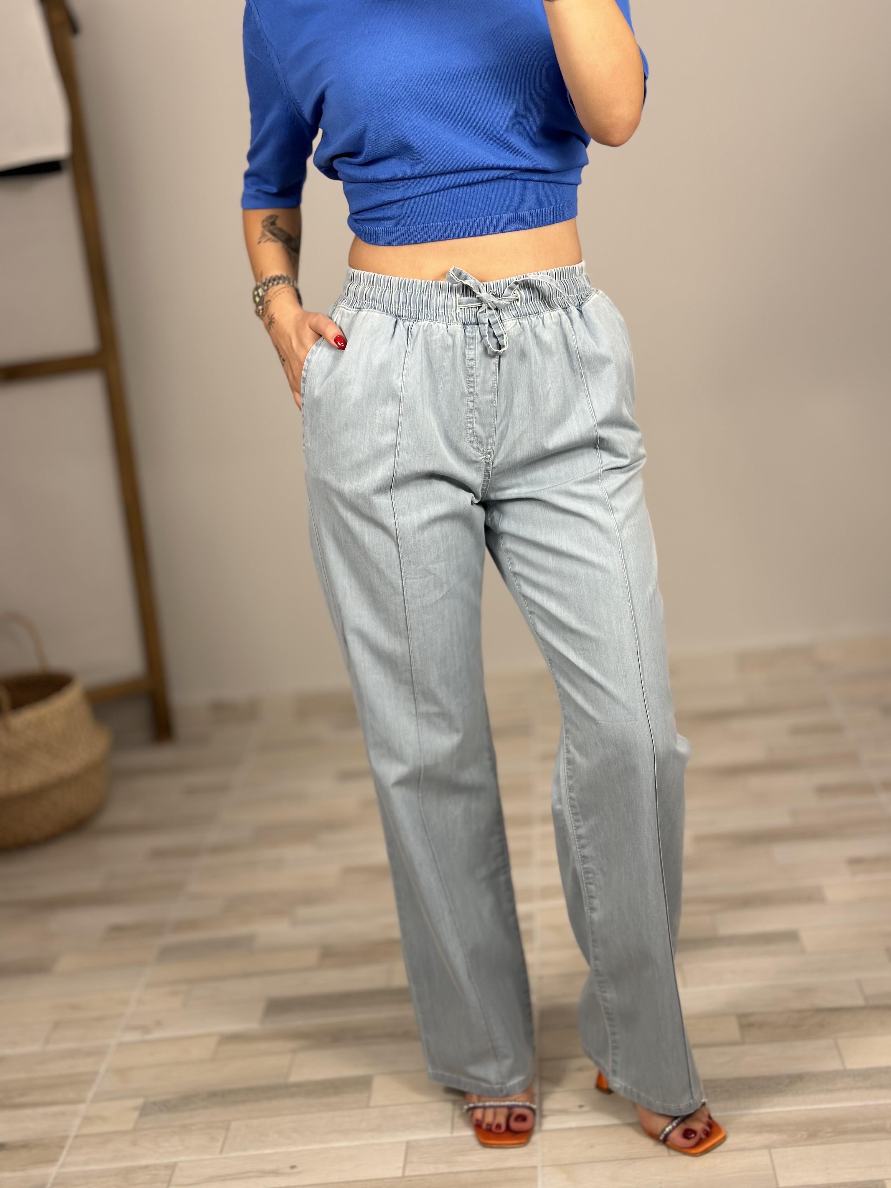 24655 BELI LASTIKLI PANTOLON