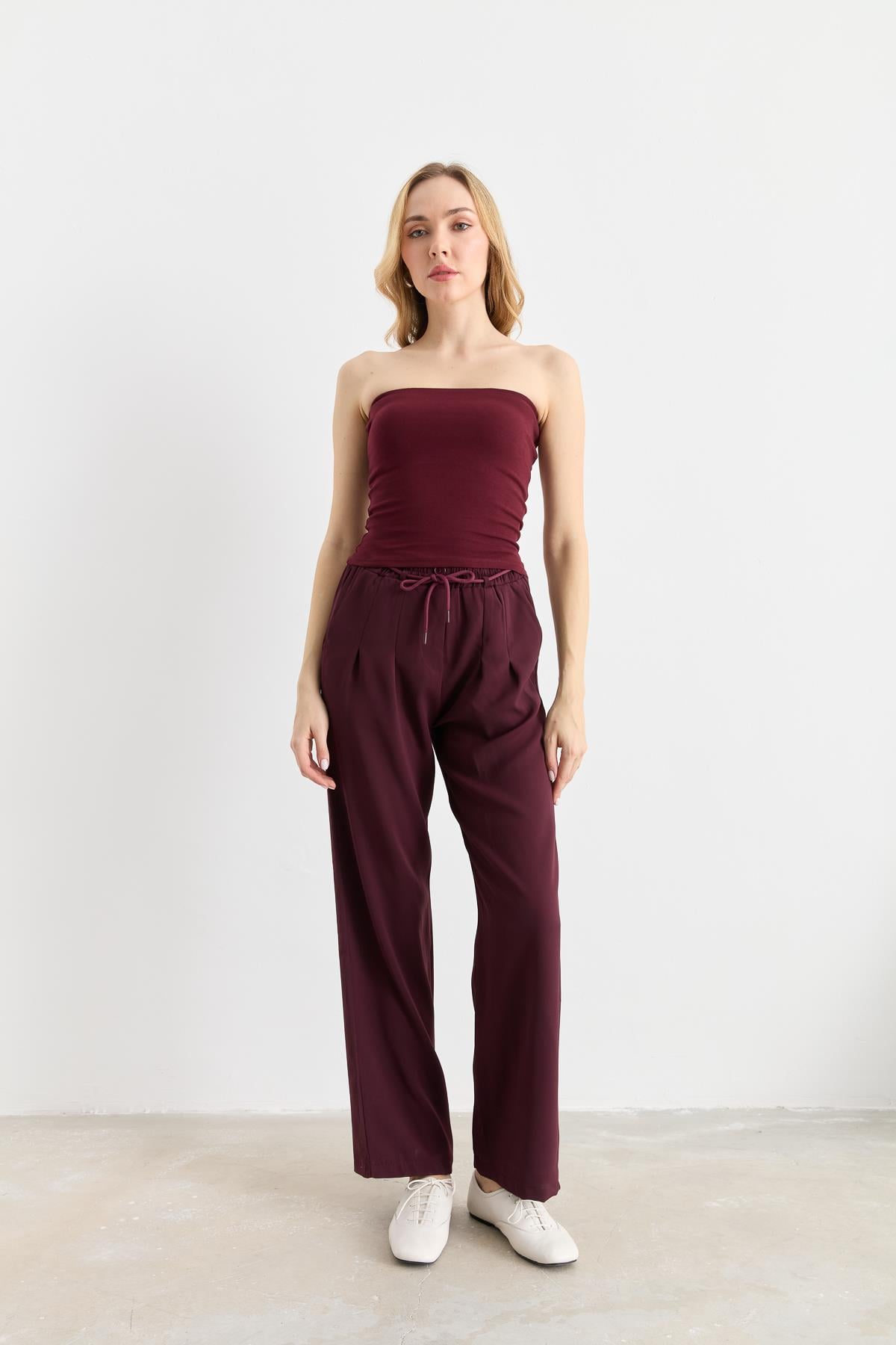 3031 LINDA TWILL PALAZZO PANTOLON