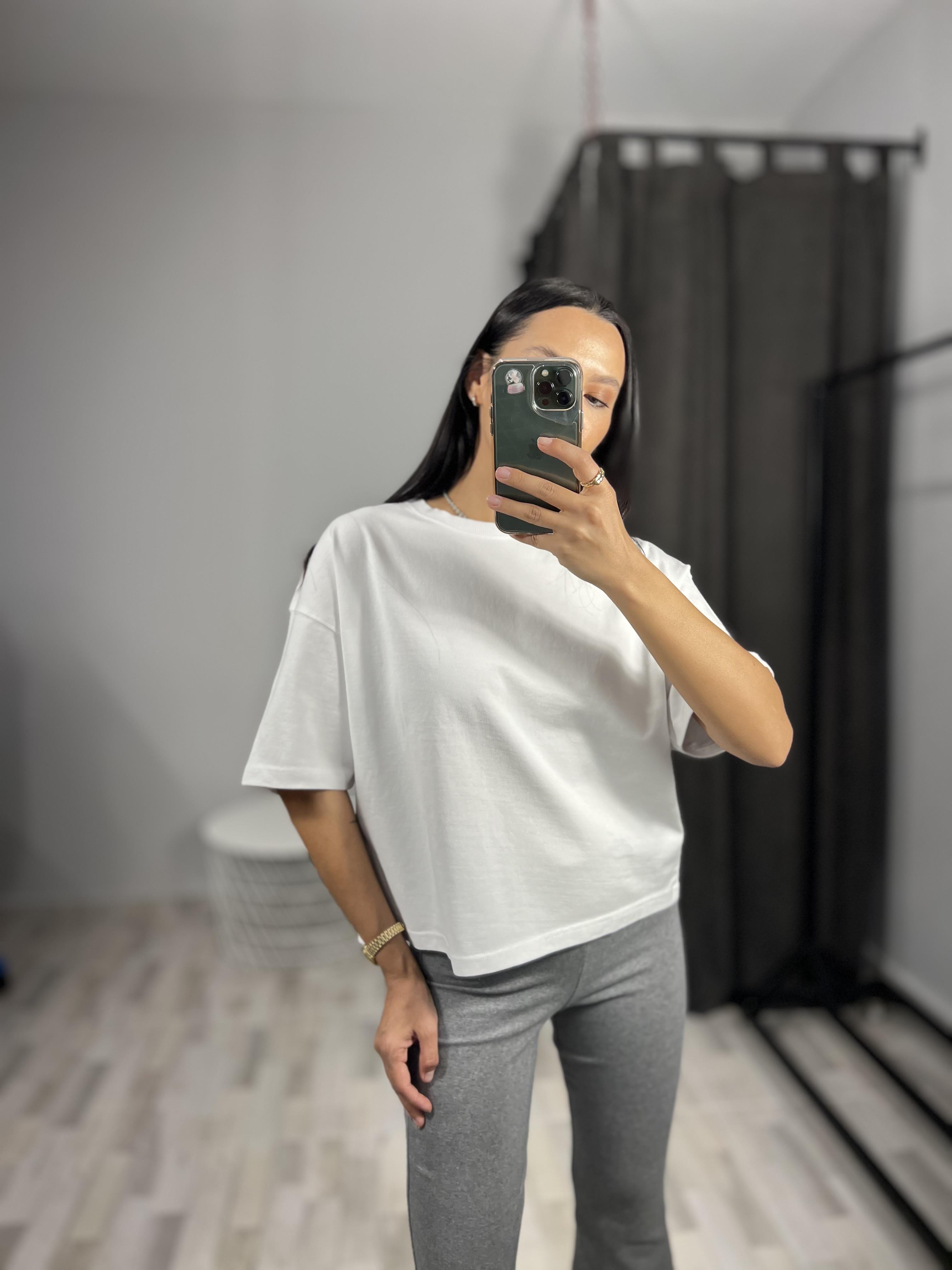 31017 KISA KOLLU PAMUKLU TSHIRT