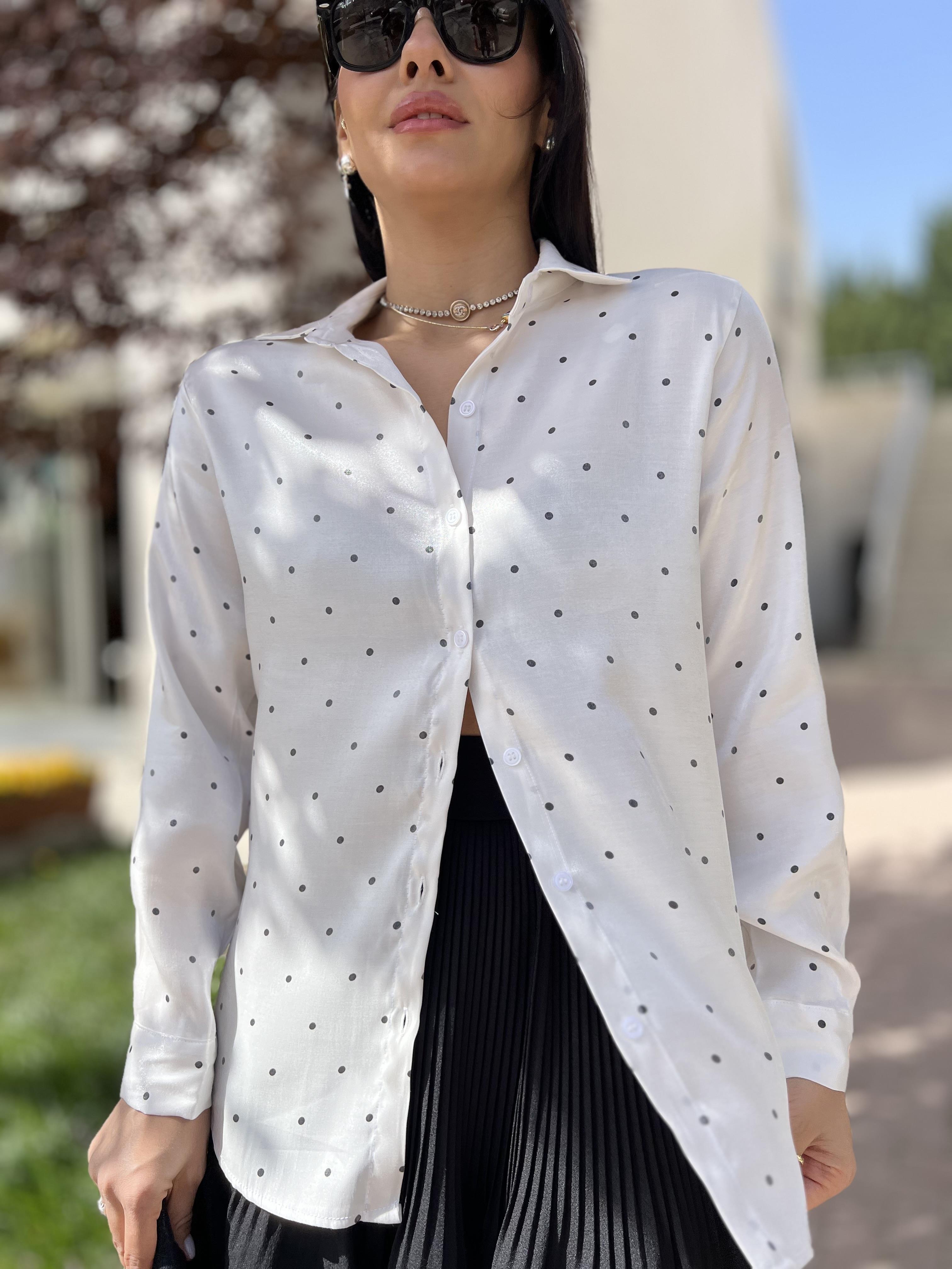 36750 PUANTIYELI PARLAK GOMLEK