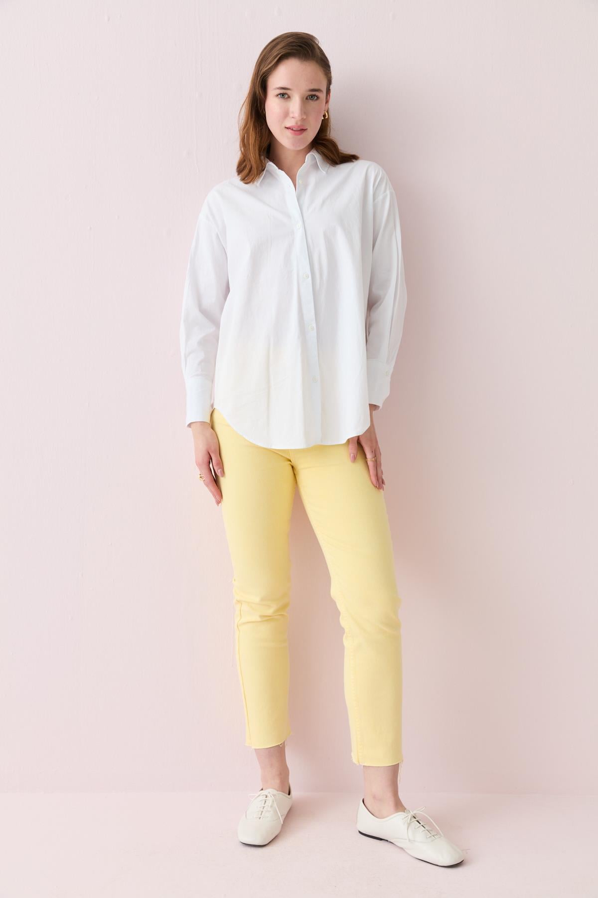 4336 ARKASI BAGLAMALI GOMLEK