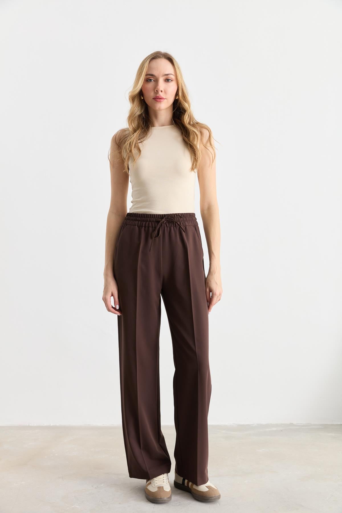 71619 BELI LASTIKLI PANTOLON