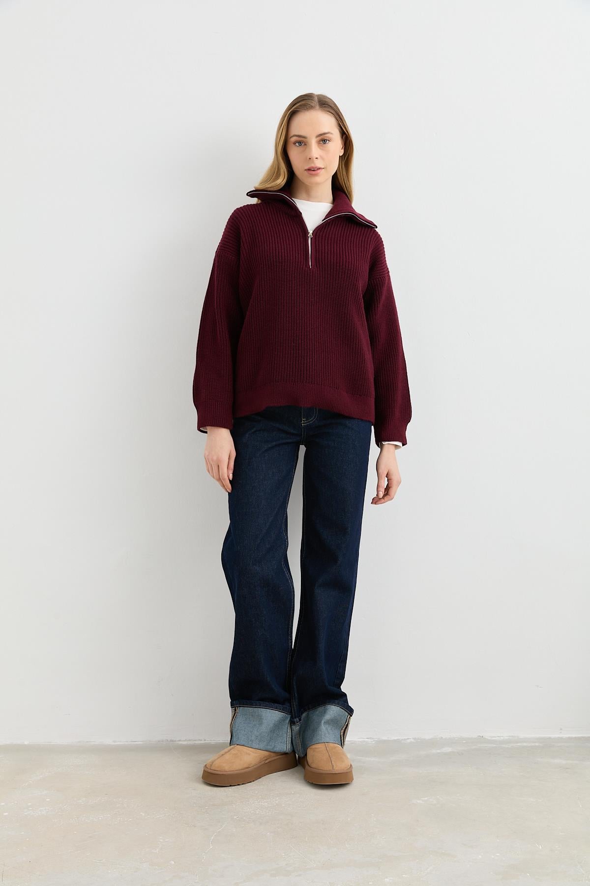 71752 PACASI KATLI WIDE LEG PANTOLON