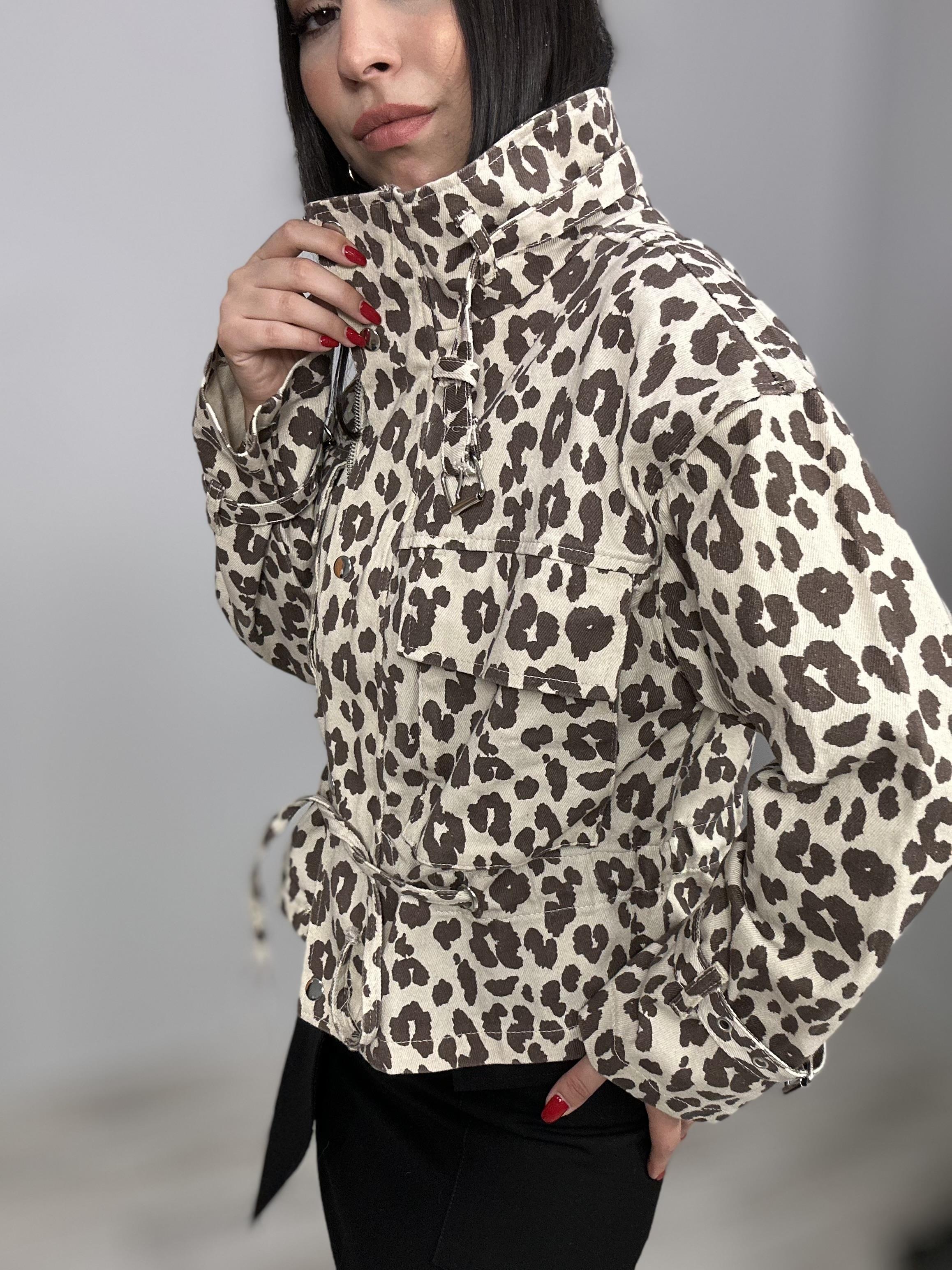 99481 LEOPAR DESENLI CEKET