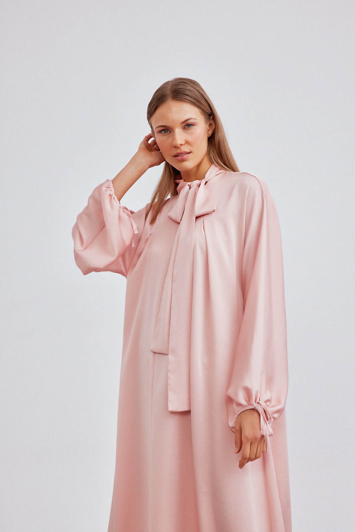 ALYA ELBİSE PEMBE