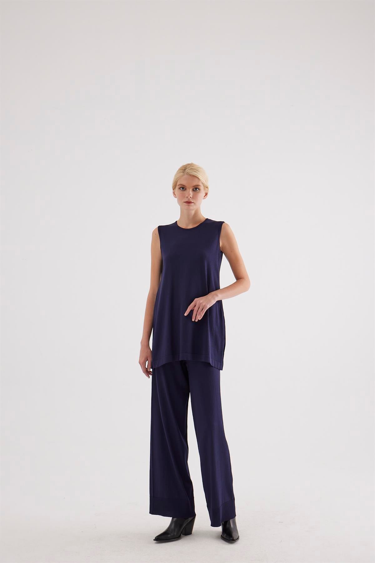 FARO TRİKO PANTOLON LACİVERT