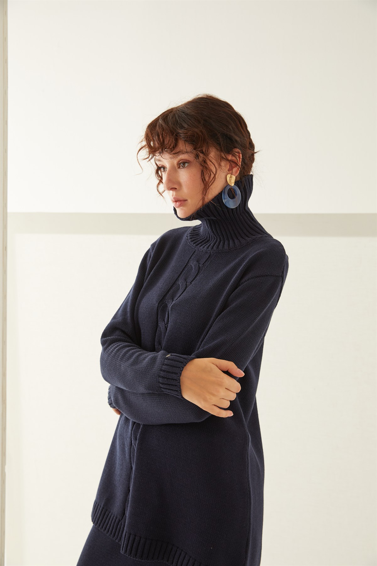 INES TUNIK LACİVERT