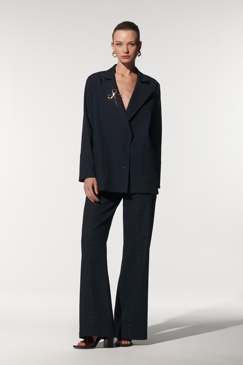 KEPLER KOT BLAZER CEKET İNDİGO