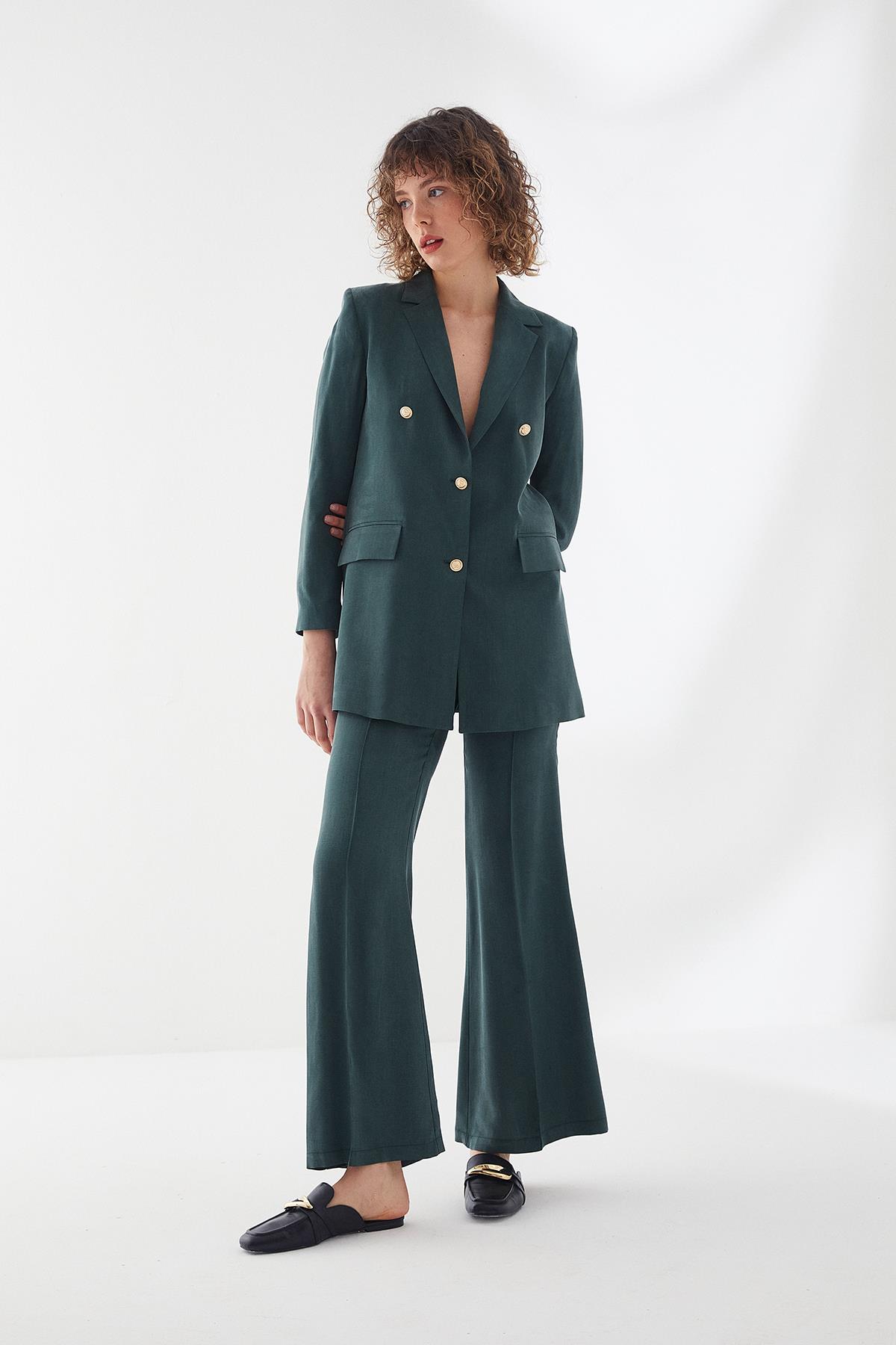 LAYA FİLLSENS BLAZER CEKET HAKİ