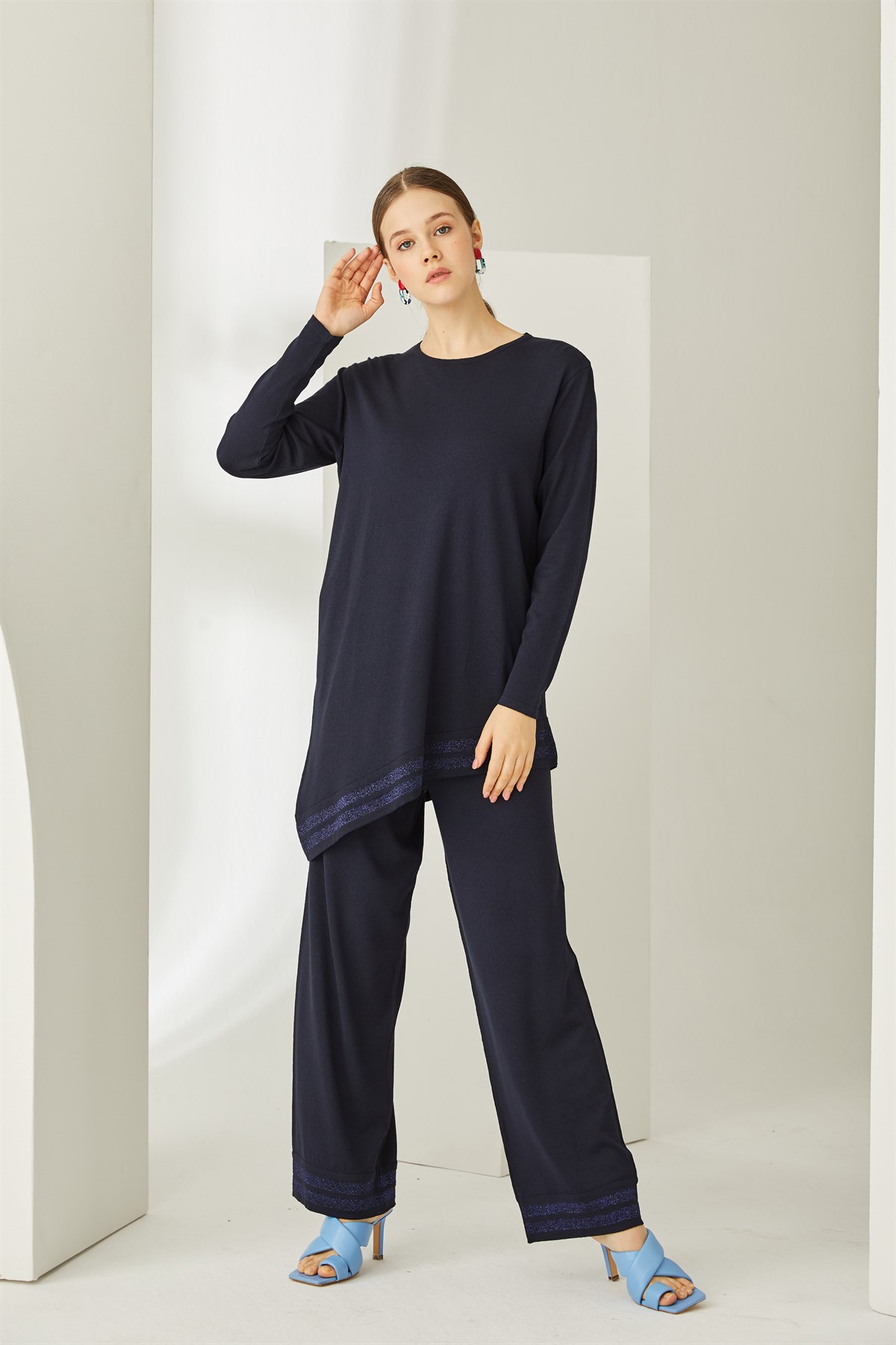 LUSTER TRİKO PANTOLON LACİVERT
