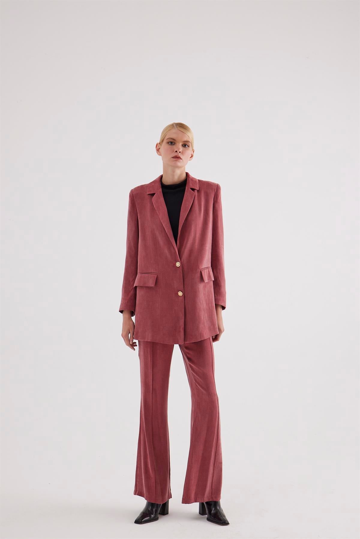 MİLENA BLAZER CEKET BORDO
