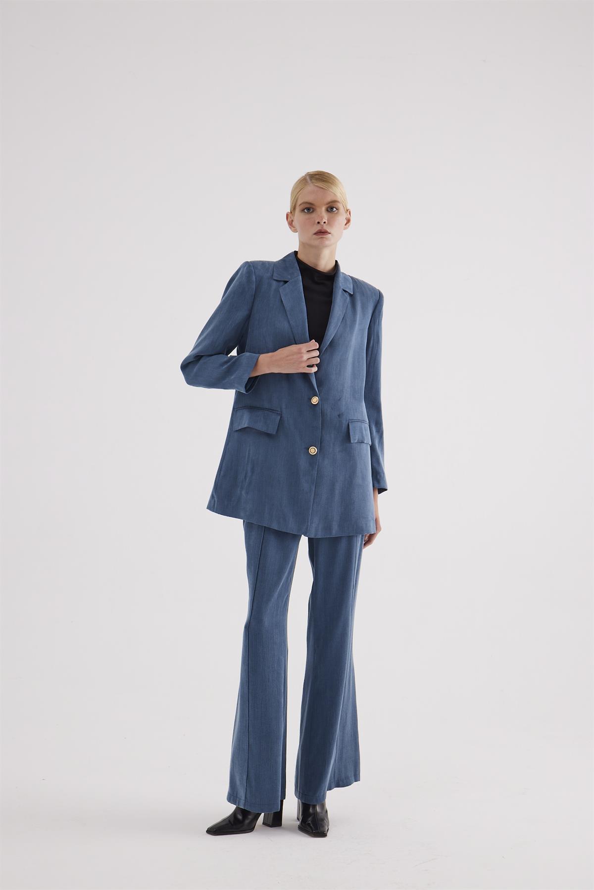 MİLENA BLAZER CEKET PETROL