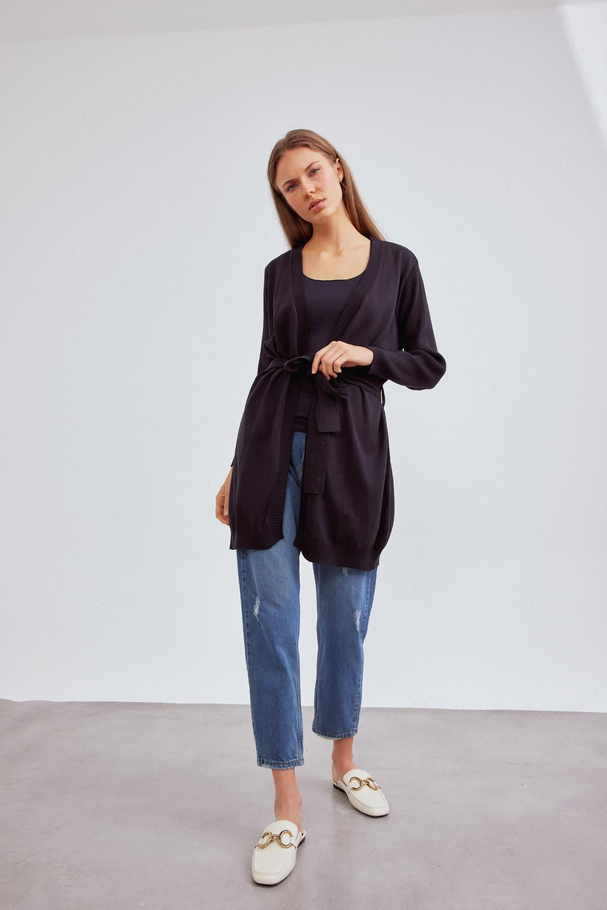 SCEPTRUM TRİKO HIRKA SİYAH