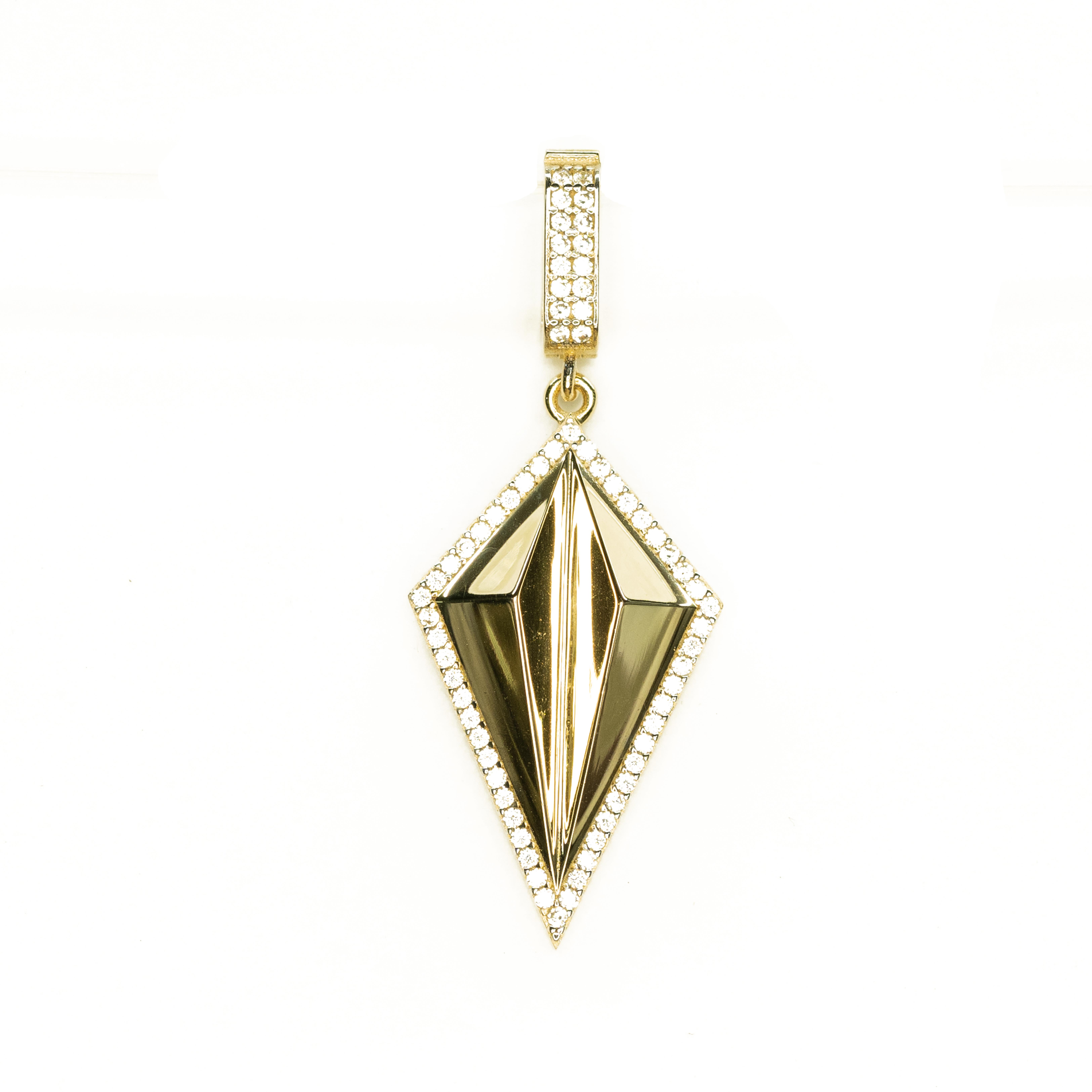 Piramit Charm Kolye Ucu