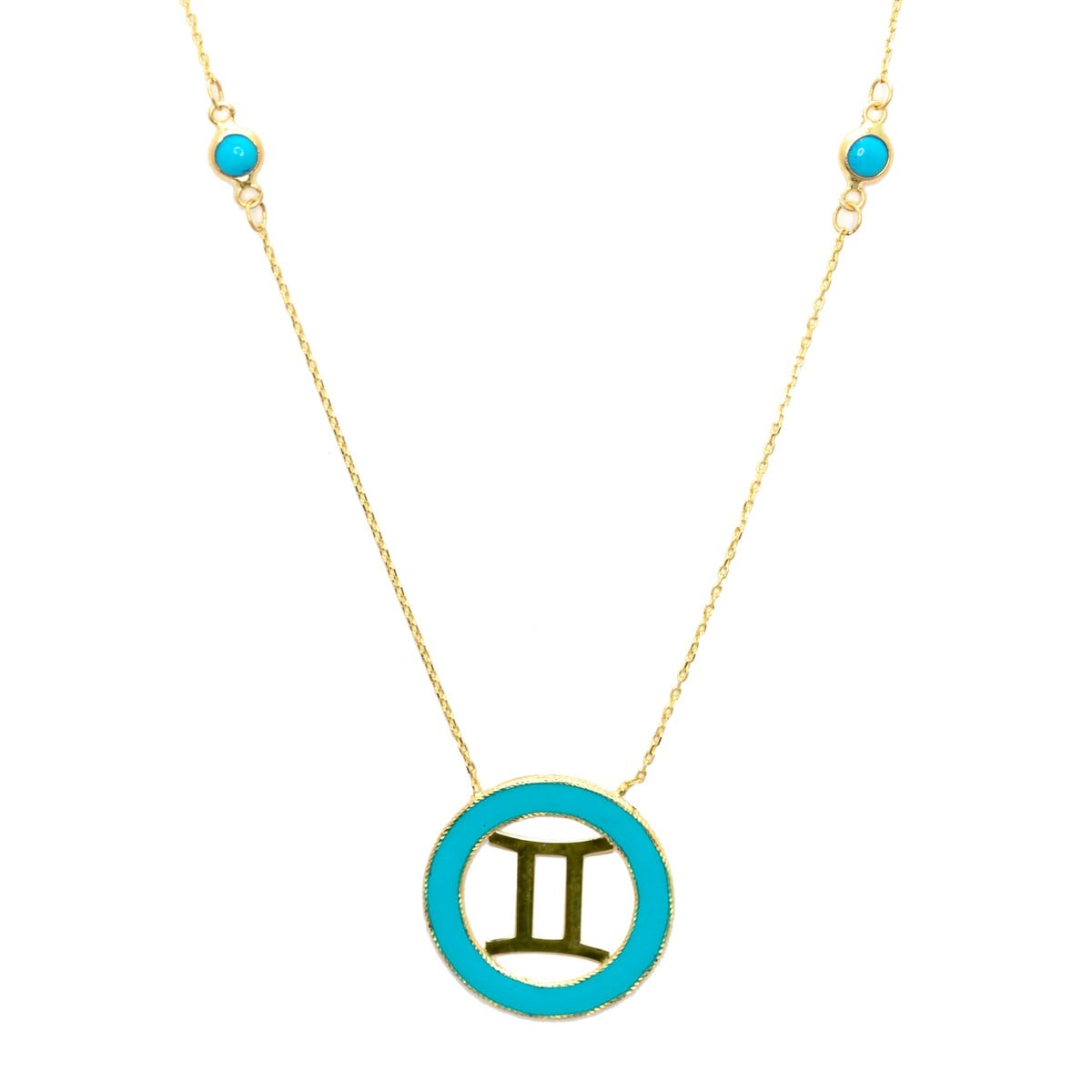 ALTIN İKİZLER BURCU KOLYE