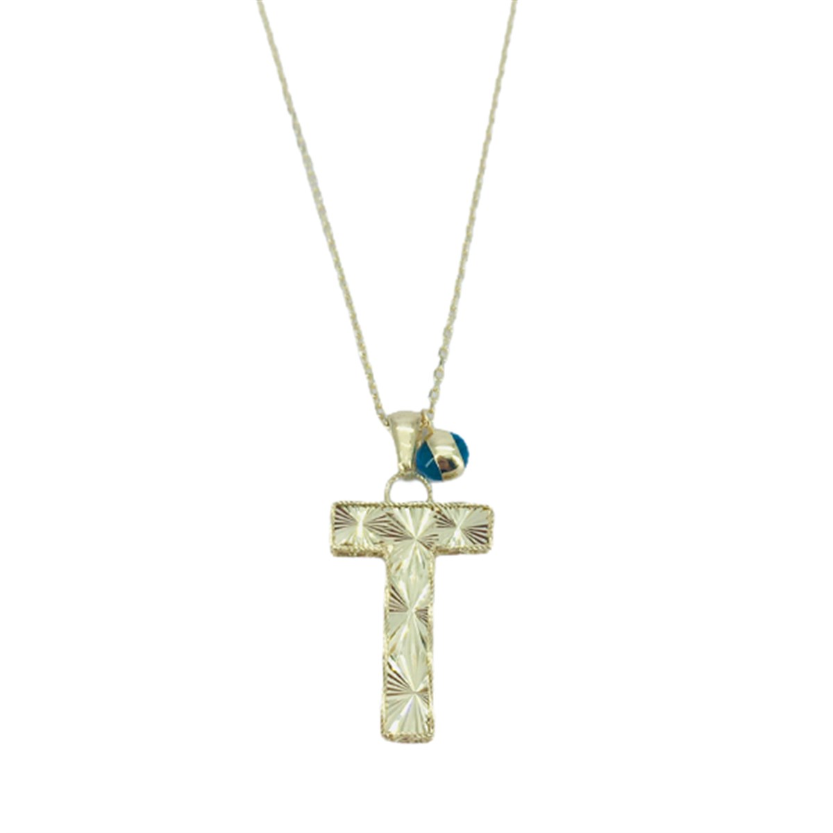 ALTIN T HARFLİ KOLYE