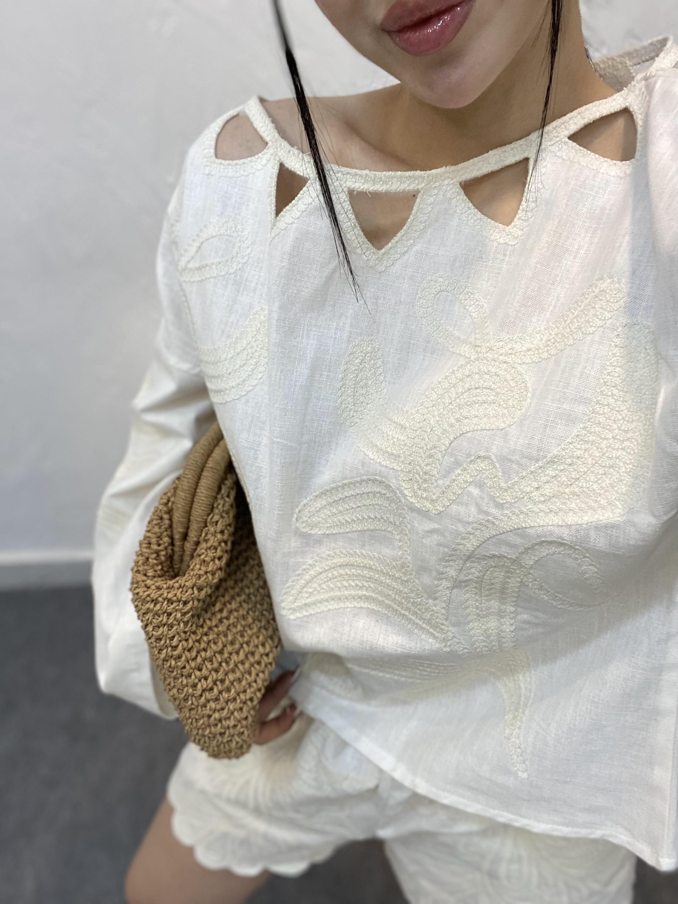 Bej Natural Keten Şortlu Takım